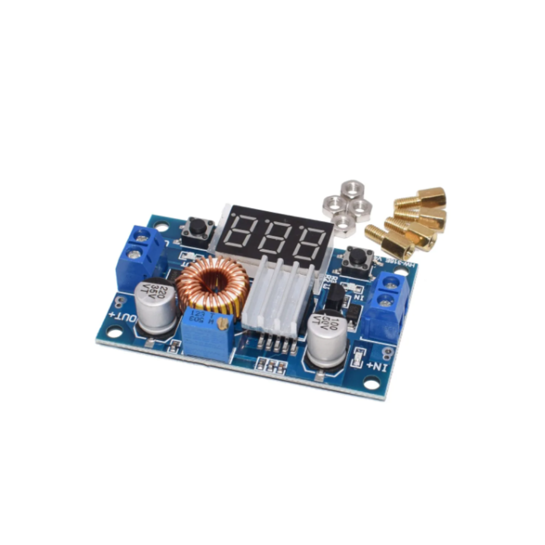 Reductor DC-DC Step Down XL4015 DC-DC 4-38V a 1,25-36V 5A Con Voltimetro
